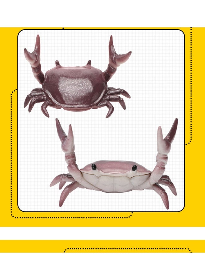 Creative Crab Shape Pen Holder Weight Lifting Crab Pen Holder Desk Decoration Pen Holder Desk Accessories Desk Accessories and Workplace Organizer - Image 2